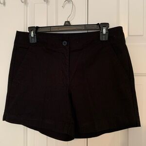 Nautica Black Women's Bermuda Shorts